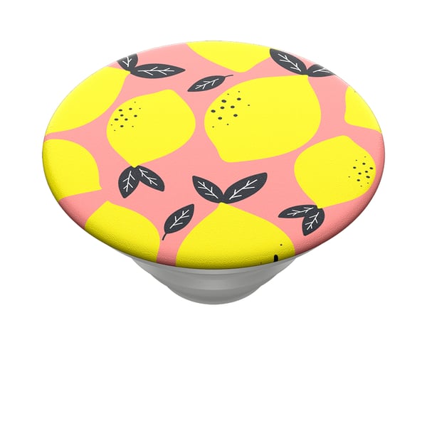 Miniatyrbild 2 av 8: PopSockets Lemon Drop Mobiltelefon / smartphone Rosa, Vit, Gul