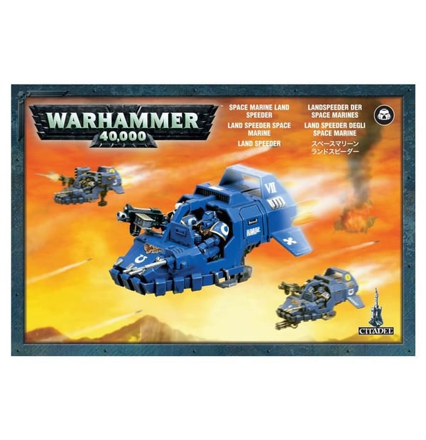 Miniatyrbild 3 av 3: Games Workshop Land Speeder