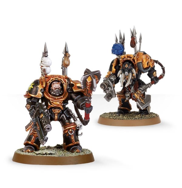 Miniatyrbillede 7 af 9: Games Workshop Chaos Terminators
