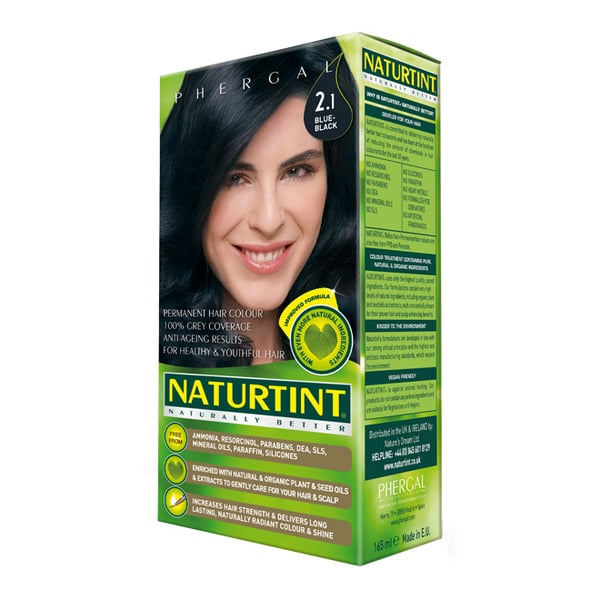 Miniatyrbild 1 av 4: Naturtint Permanent hårfärg Svart 170 ml