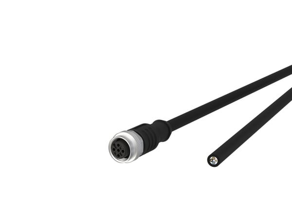 METZ CONNECT 142MCA20020 sensor- & aktuatorkabel 2 m M12 Sort