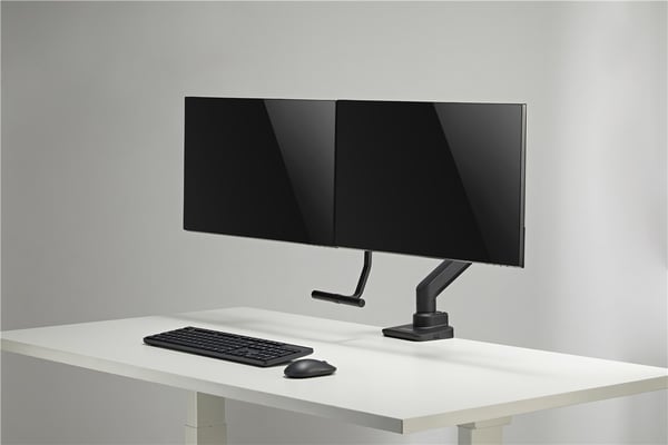 Miniatyrbillede 11 af 11: Goobay 74074 skærmbeslag og -stativer 81,3 cm (32") Skrivebord Sort