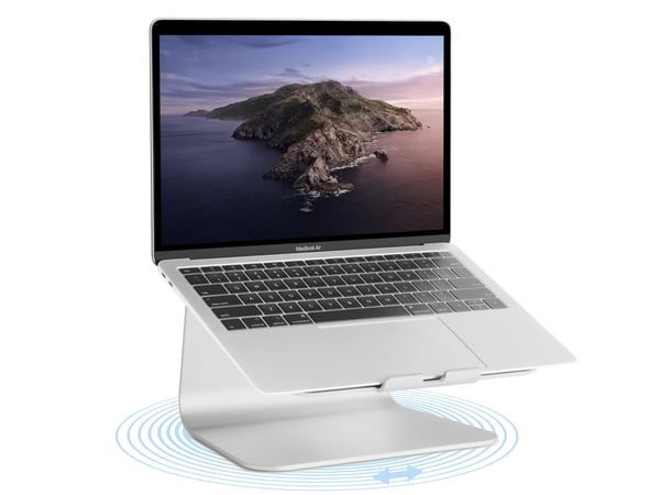 Miniatyrbillede 4 af 4: Rain Design mStand 360 Laptop stativ Sølv 38,1 cm (15")