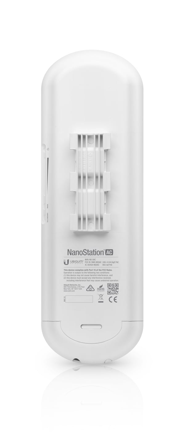 Pikkukuva 2 / 4: Ubiquiti NanoStation AC 1000 Mbit/s Valkoinen Power over Ethernet -tuki