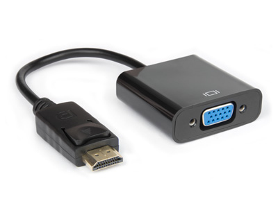 Pikkukuva 1 / 2: Hamlet XVAHDM-VGA videokaapeli-adapteri HDMI-tyyppi A (vakio) VGA (D-Sub) Musta