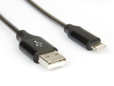 Hamlet XCU2A-LGT-MM15 el-ledning Sort 1,5 m USB A