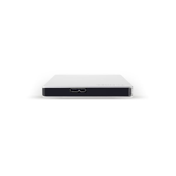 Miniatyrbillede 2 af 4: Toshiba Canvio Slim ekstern harddisk 2 TB 2.5" Micro-USB B 3.2 Gen 1 (3.1 Gen 1) Sølv