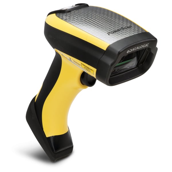 Miniatyrbillede 1 af 3: Datalogic PowerScan PD9531 Håndholdt stregkodelæser 1D/2D Fotodiode Sort, Gul