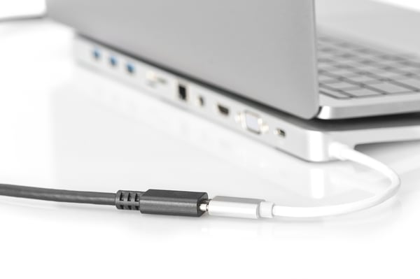 Miniatyrbild 8 av 9: Digitus AK-300210-007-S USB-kablar USB 3.2 Gen 1 (3.1 Gen 1) 0,7 m USB C 10 Gbit/s Svart
