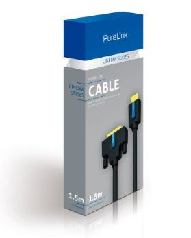 Miniatyrbillede 2 af 4: PureLink CS1300-015 videokabel adapter 1,5 m HDMI DVI Sort
