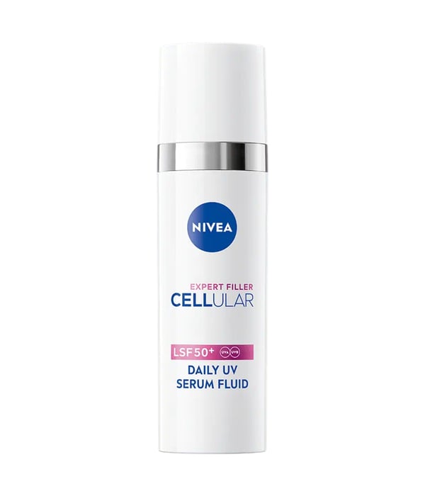 NIVEA Cellular Expert Filler Daily UV Serum Fluid LSF 50+ Ansigtsserum 30 ml Kvinder