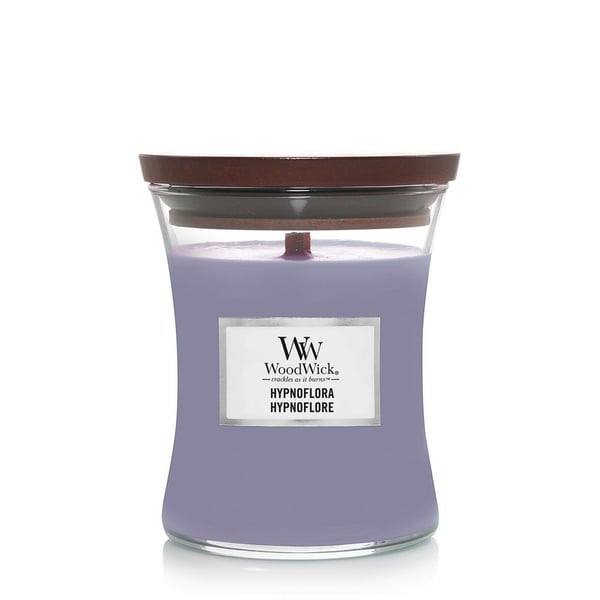 WoodWick Hypnoflora vahakynttilä Sylinteri Jasmiini, Päärynä, Tonkapapu Lila 1 kpl WoodWick Hypnoflora vahakynttilä Sylinteri Jasmiini, Päärynä, Tonkapapu Lila 1 kpl