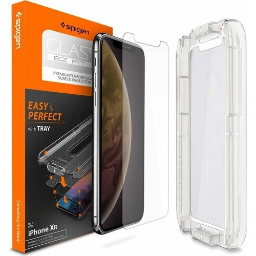 Spigen 064GL24818 Skærm og -bagsidebeskytter til mobiltelefon Klar skærmbeskytter Apple 1 stk