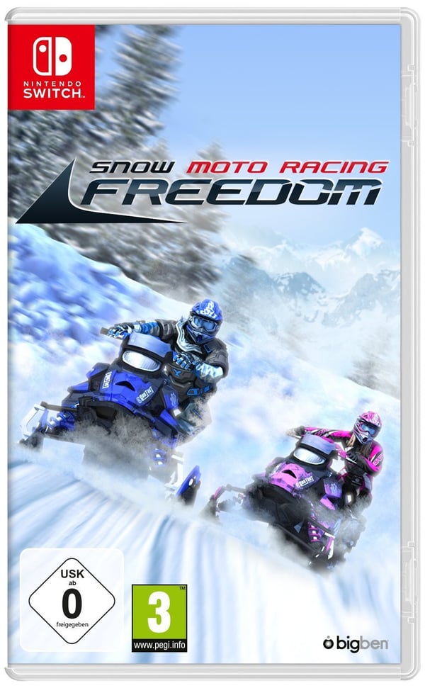 Miniatyrbillede 1 af 6: Bigben Interactive Snow Moto Racing Freedom Standard Tysk Nintendo Switch