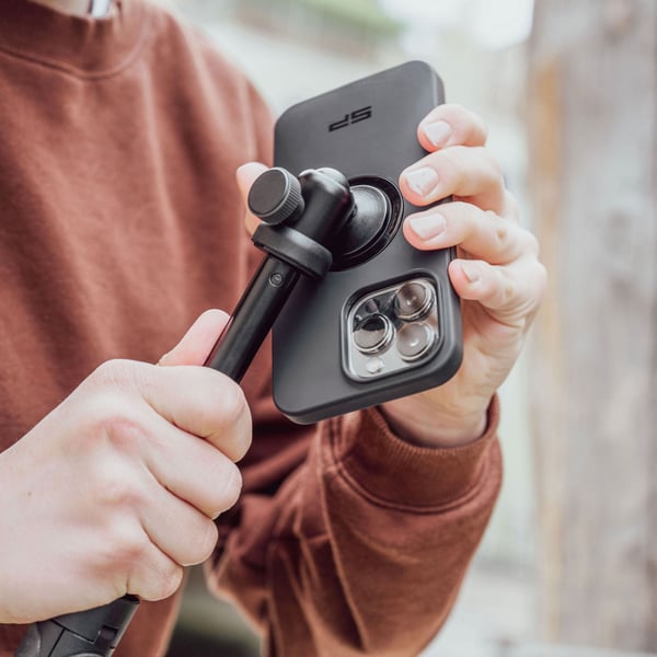 SP Connect Tripod Pole SPC+ stativ Smartphone 3 ben Svart