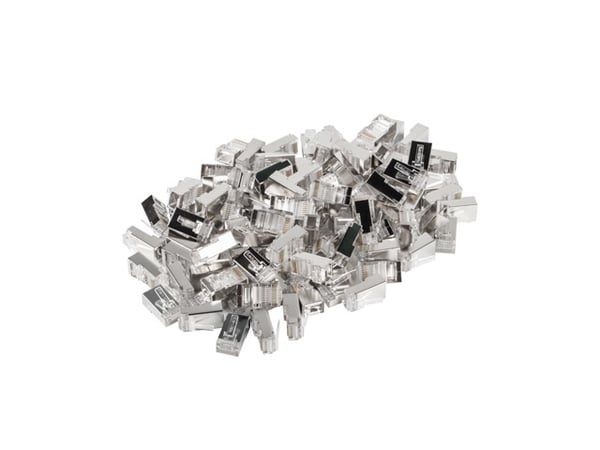 Miniatyrbillede 4 af 4: Lanberg PLS-5000 kabelsamler RJ-45 Rustfrit stål, Transparent