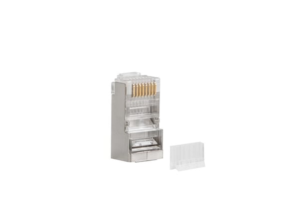 Lanberg PLS-6020 kabelsamler RJ-45 Rustfrit stål, Transparent