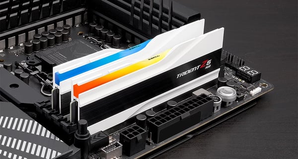 Miniatyrbillede 5 af 7: G.Skill Trident Z5 RGB F5-6000J2836G32GX2-TZ5RW hukommelsesmodul 64 GB 2 x 32 GB DDR5 4800 MT/s 288-pin DIMM