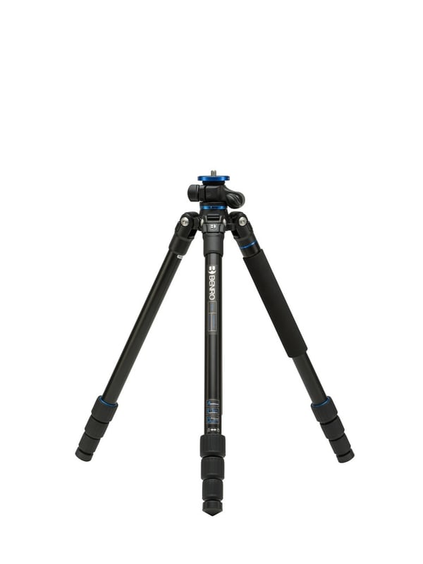 Miniatyrbillede 1 af 7: Benro FGP18A kamerastativ Digital-/filmkameraer 3 ben Sort