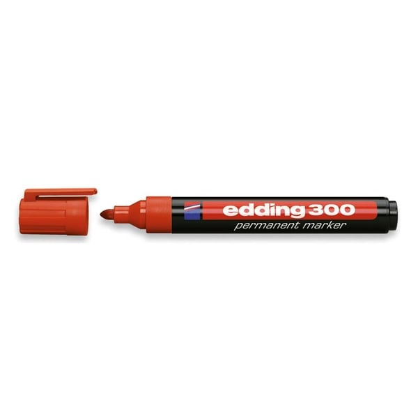 Edding 300 speedmarker Rød 10 stk