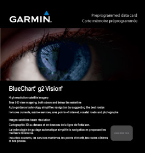 Garmin BlueChart g2 Vision VEU014R Vejkort