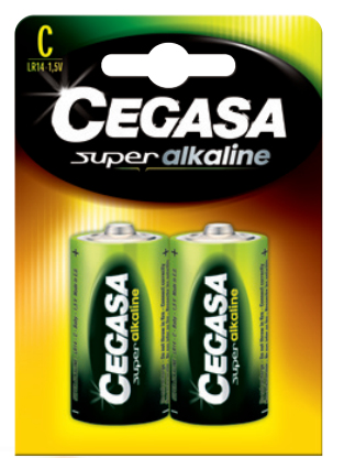 Cegasa B.LR14 kotitalousparisto Alkali