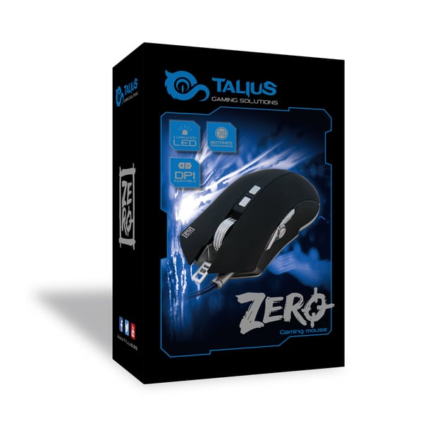 TALIUS Zero hiiri Pelaaminen Molempikätinen USB A-tyyppi Optinen 4000 DPI