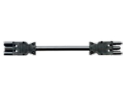 Bachmann 375.071 el-ledning Sort 0,5 m