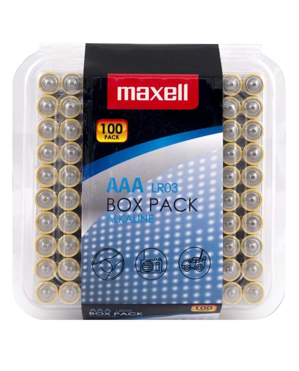 Maxell 790410 Engångsbatteri AAA Alkalisk