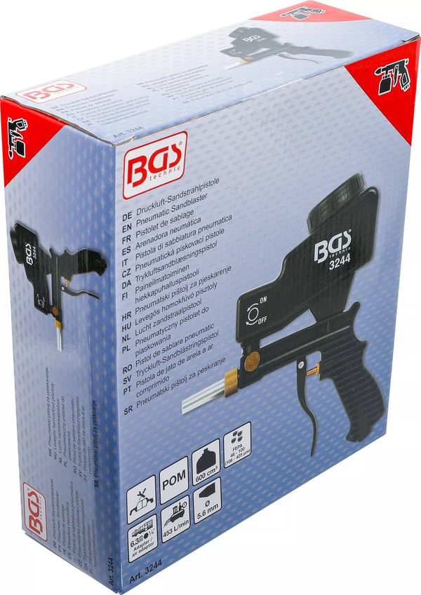 Miniatyrbild 3 av 7: BGS technic Pneumatic Sandblaster