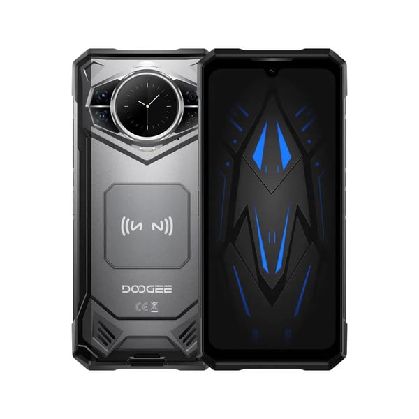 Doogee S200 5G 17,1 cm (6.72") Hybrid Dual SIM Android 16.0 USB Type-C 12 GB 256 GB 10100 mAh Grå