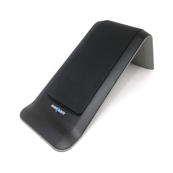 Miniatyrbillede 3 af 3: miniBatt MB-STUP oplader til mobil enhed Smartphone Sort Trådløs opladning Hurtig opladning Indendørs