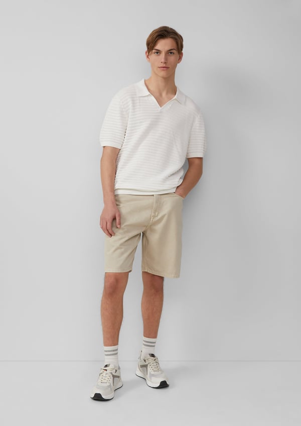 s.Oliver 2168314.8188.29 shorts Hanstik Beige