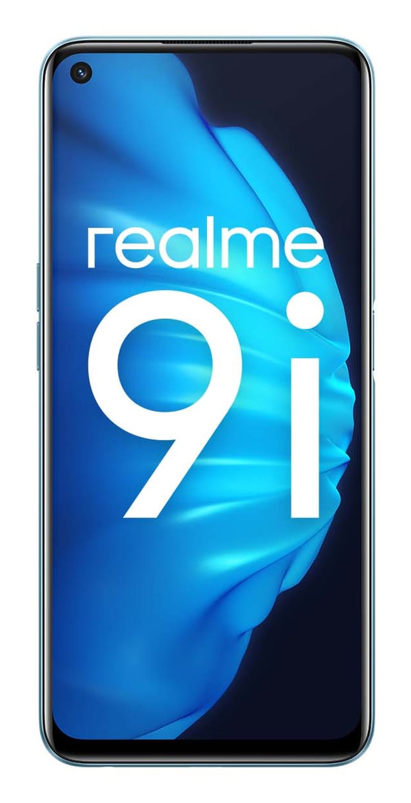 realme 9i 16,8 cm (6.6") Dual SIM Android 11 4G USB Type-C 4 GB 128 GB 5000 mAh Blå