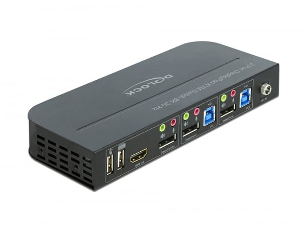 Miniatyrbild 4 av 4: DeLOCK 11482 KVM-switchar Svart
