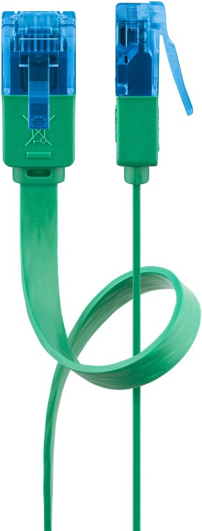 Miniatyrbillede 1 af 11: Goobay 96297 netværkskabel Grøn 0,5 m Cat6a U/UTP (UTP)