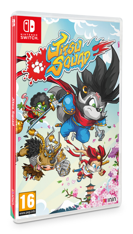 ININ Games Jitsu Squad Vakio Saksa, Englanti, Espanja, Ranska, Italia, Japani Nintendo Switch