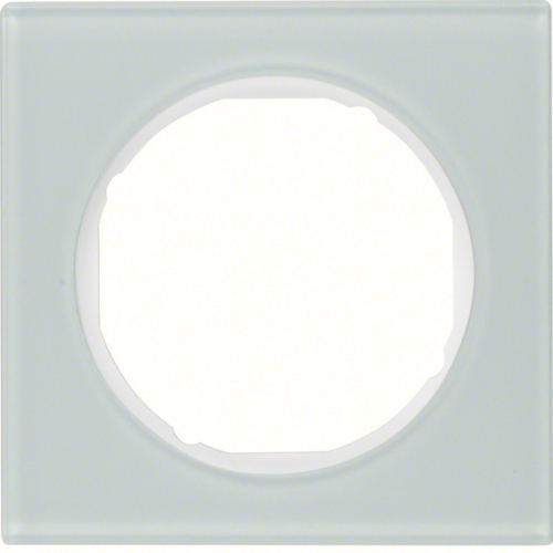 Hager 10112209 lyskontakt Glas Hvid