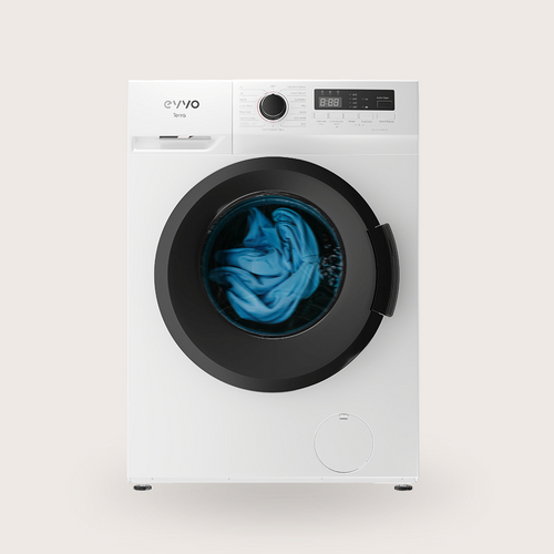 EVVO Terra vaskemaskine Front-læsning 8 kg 1400 rpm Hvid