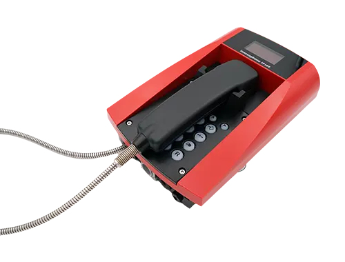 Innovaphone IP160 IP Telefon - Systemtelefon - VoIP-Telefon IP-telefoner Röd, Svart OLED
