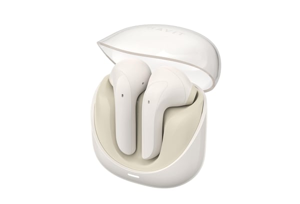 Havit 6939119079918 hovedtelefoner/headset Trådløs I ørerne Musik Bluetooth Beige