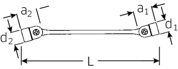 STAHLWILLE 29 A 3/8 X 7/16 Hylsnyckel 1 styck