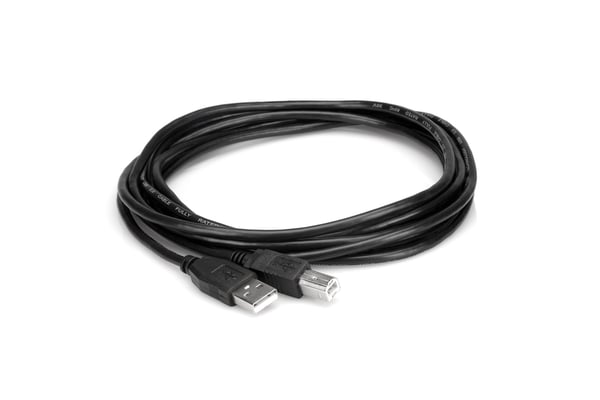 Pikkukuva 2 / 2: Hosa Technology USB-203AB USB-kaapeli USB 2.0 0,9 m USB A USB B 0,48 Gbit/s Musta