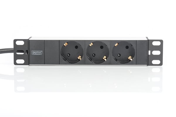 Miniatyrbillede 6 af 6: Digitus DN-95411 stikdåse 2 m 3 AC stikkontakt(er) Sort