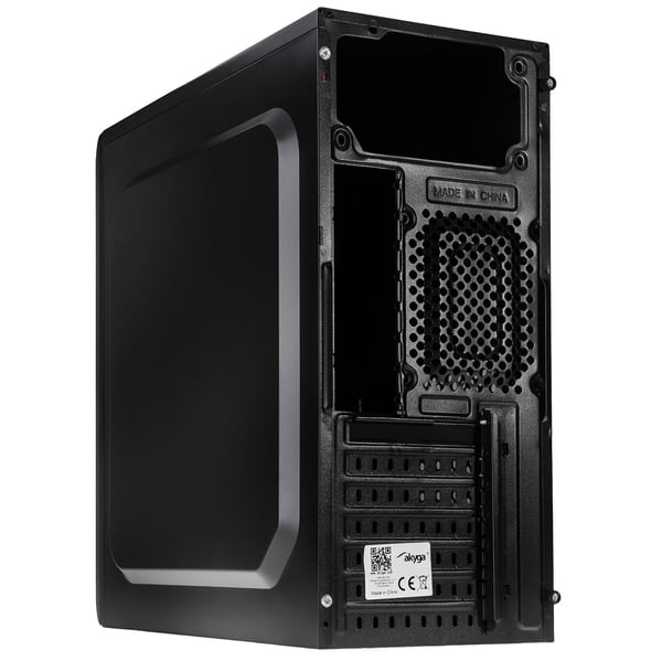 Pikkukuva 3 / 7: Akyga AK13BK tietokonekotelo Micro Tower Musta