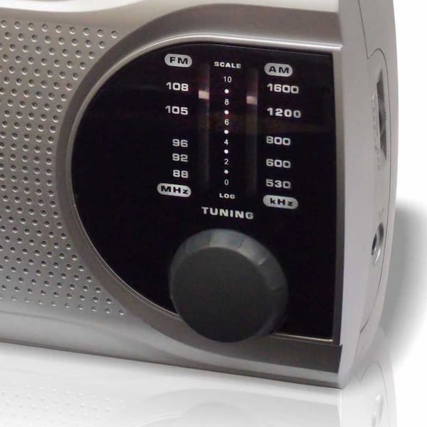 Haeger PR-BIB.004B radio Bærbar Digital Sølv