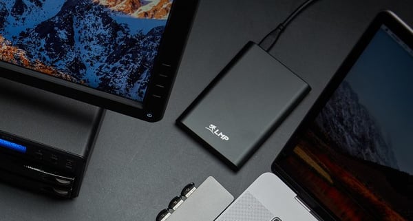 LMP 16117 tallennusaseman kotelo HDD-/SSD-kotelo Musta 2.5"