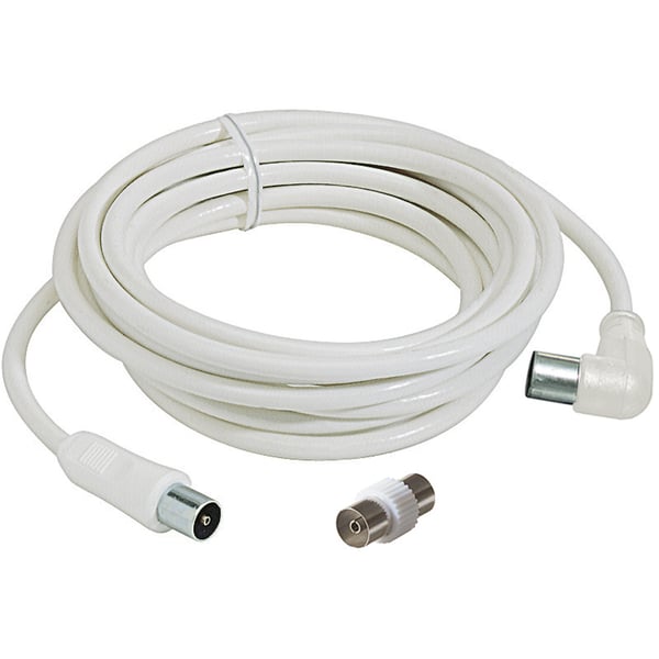 bticino S2529N koaxial kabel 3 m F Hvid