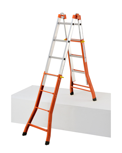 GIERRE Peppina Teleskopstige Aluminium, Orange