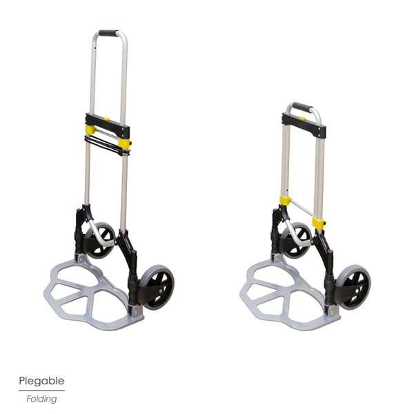 Wolfpack Carretilla Plegable Aluminio Portatil 80 kg.